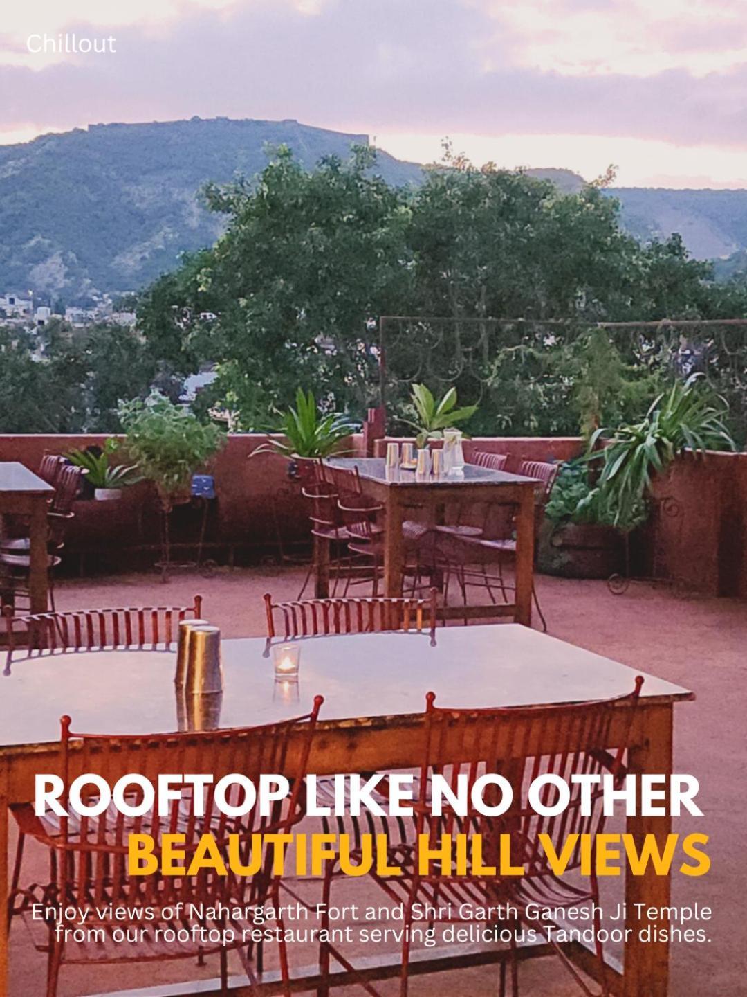 Chillout - A Boutique Hotel & Rooftop Restaurant Jaipur Ngoại thất bức ảnh